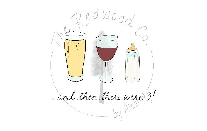 '...and then there were 3/4/5' New Baby Card