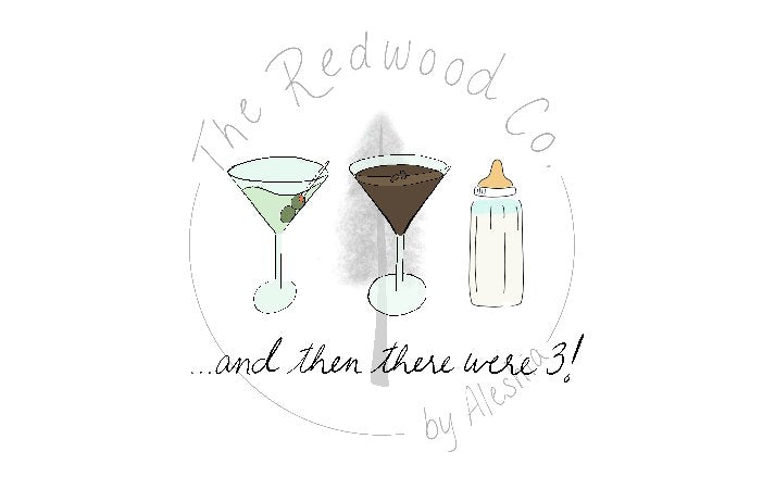 '...and then there were 3/4/5' New Baby Card