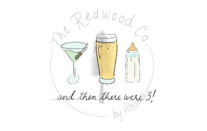 '...and then there were 3/4/5' New Baby Card