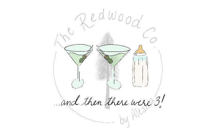 '...and then there were 3/4/5' New Baby Card