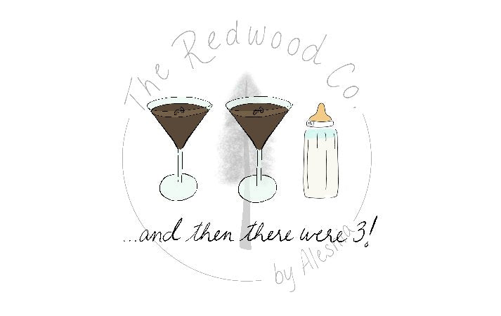 '...and then there were 3/4/5' New Baby Card