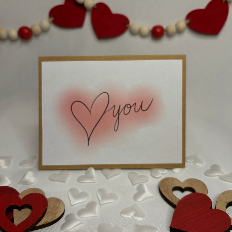 '♡ you' Greeting Card