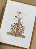 Wildflower Mailbox Greeting Card