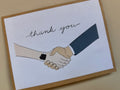 'Thank You' Handshake Thank You Card