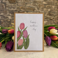 'Happy Mother's Day' tulips card